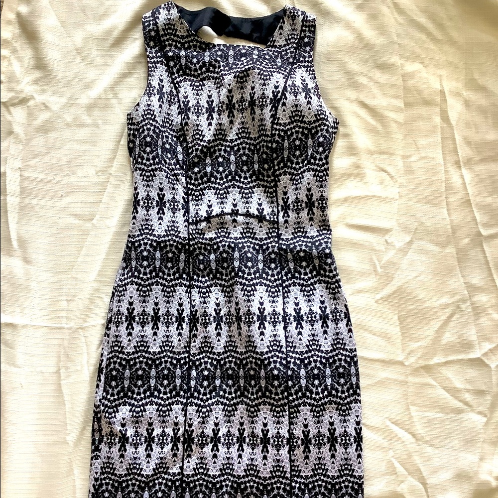 Indigo pattern dress